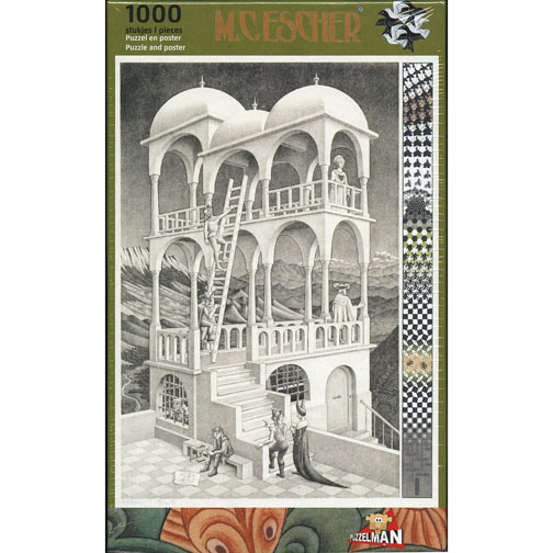 vergeven ondeugd gebaar Belvedere” 1000 stukjes puzzel – M.C. Escher – The Official Website