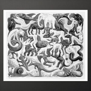 Circle Limit lV” large poster – M.C. Escher – The Official Website