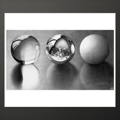 “Angels & Devils” Sphere Sculpture – M.C. Escher – The Official Website