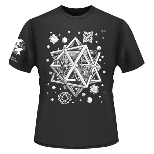 zingen Oceanië gordijn Sterren en Knopen” T-Shirt Zwart – M.C. Escher – The Official Website