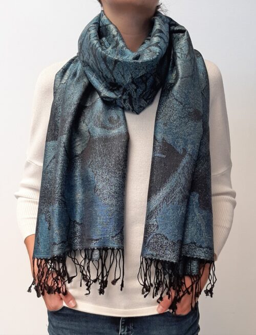 Pashmina Scarf Blue