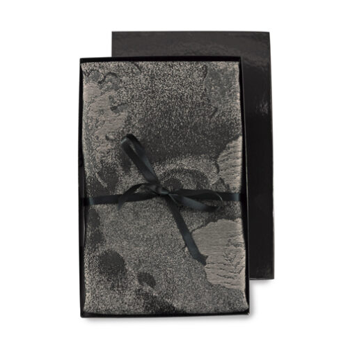 Pashmina Scarf Black/Silver - Image 4