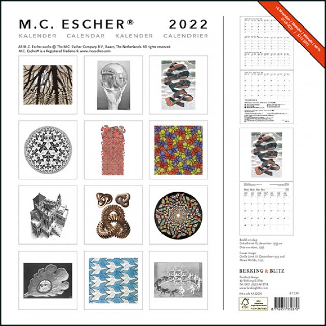 Mc Escher Calendar For 2022 October Calendar 2022