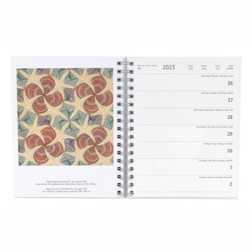 Desk Diary 2023 (English / Dutch) M.C. Escher The Official site
