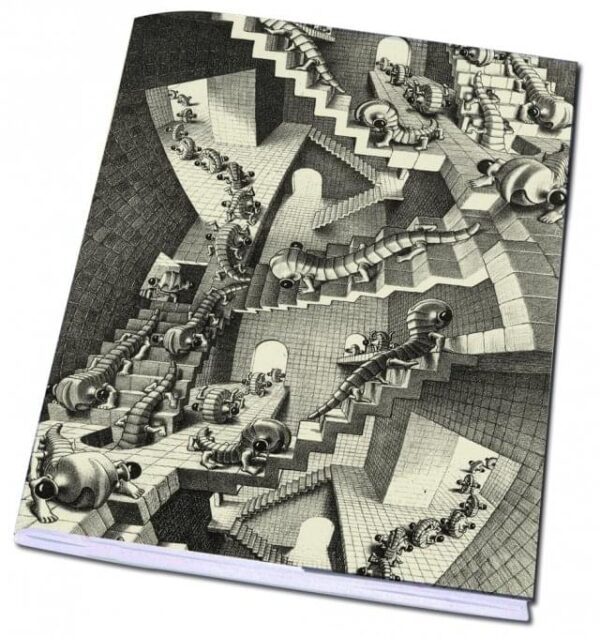 Muur Kalender klein 2024 (Engels/Nederlands) M.C. Escher The